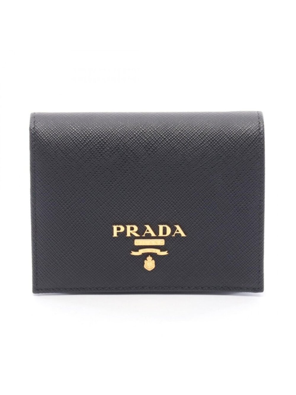 Prada Bifold Wallet Saffiano Metal Leather